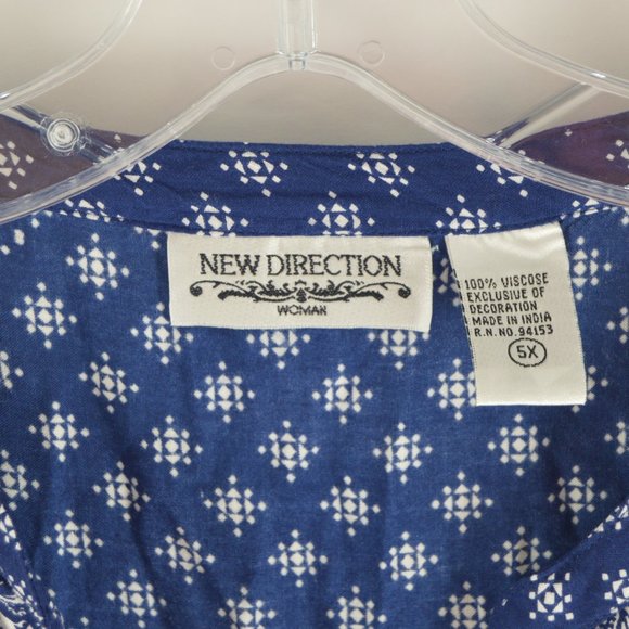 New Direction Paisley Print Top - Picture 10 of 10